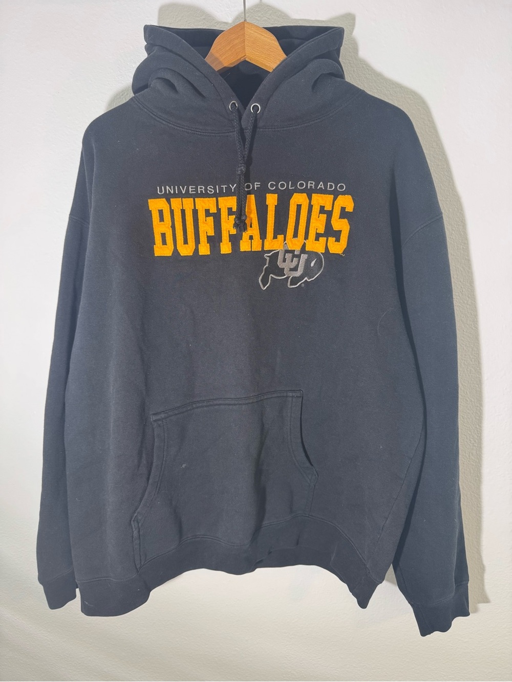 University of Colorado Buffaloes Black Hoodie Sweatshirt